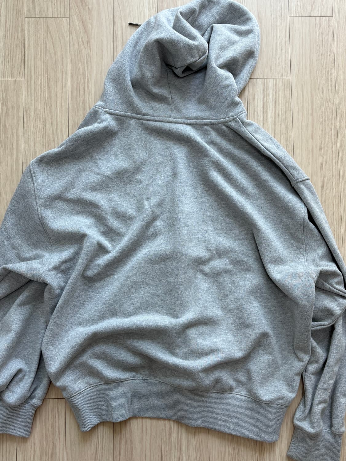 토피 후드집업 그레이 XL 상품이미지4