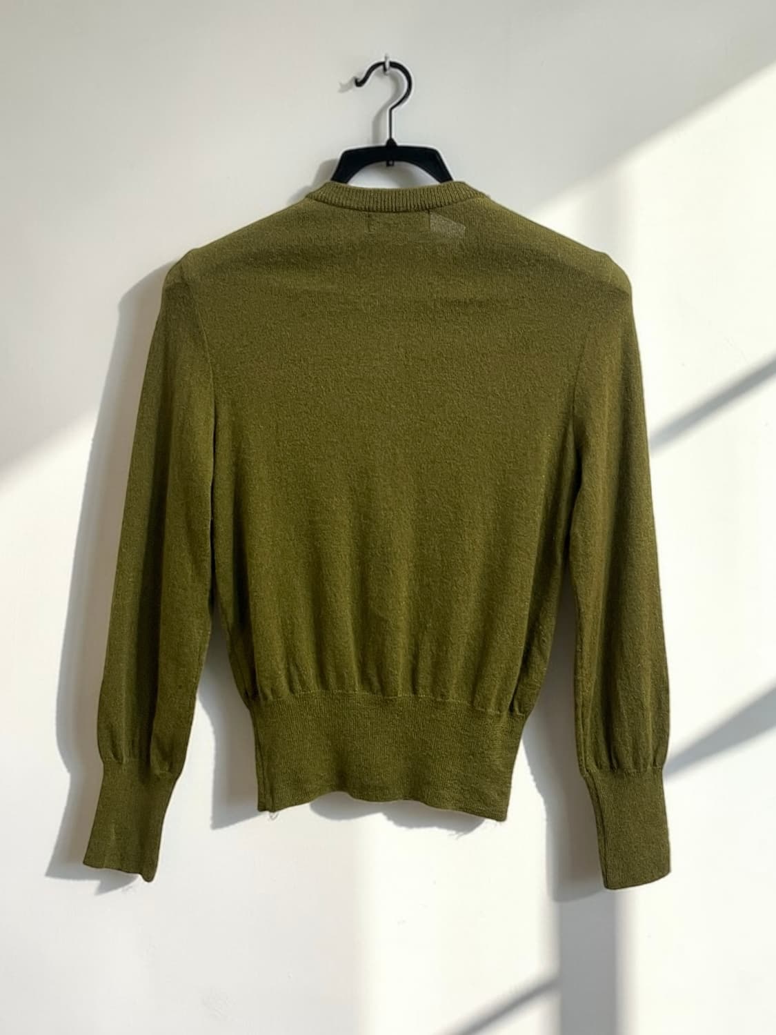 입생로랑 아가일 니트 가디건 상품이미지2