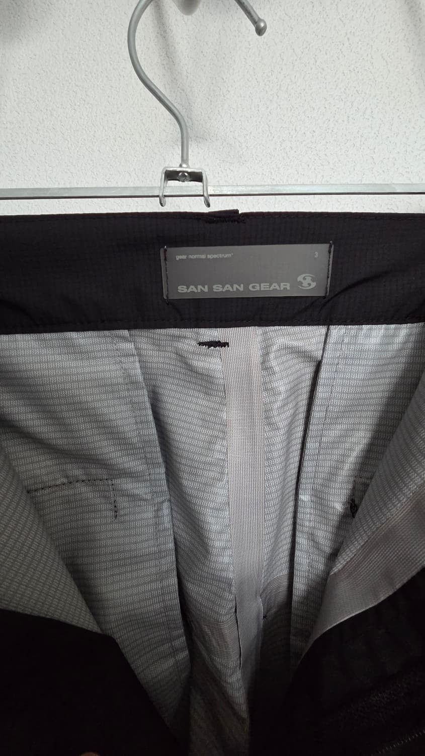 산산기어 2.5L 윈드블락 팬츠 블랙 3사이즈 23FW 상품이미지5