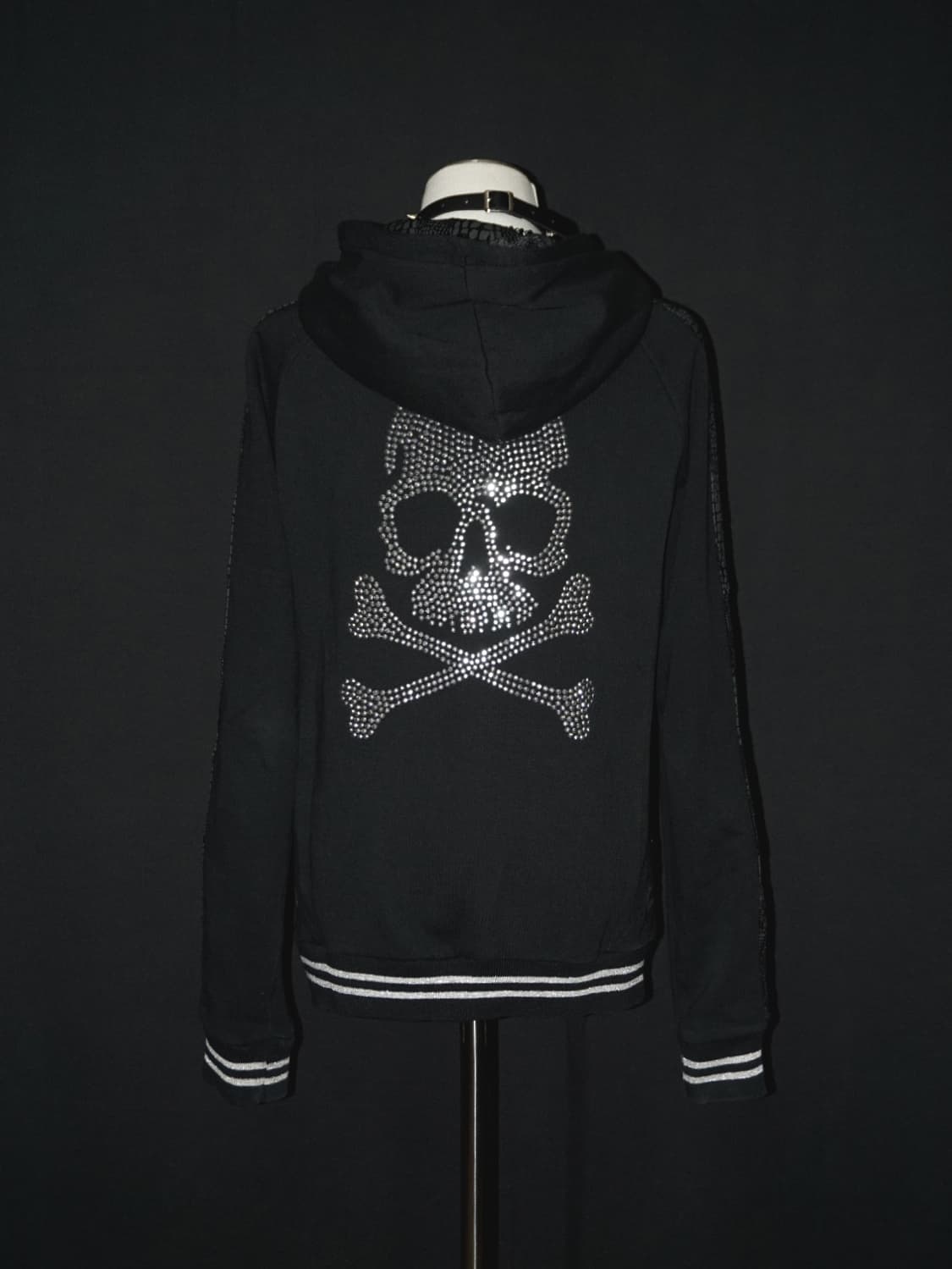 (strange heaven) punk rhinestone hood zi 상품이미지7