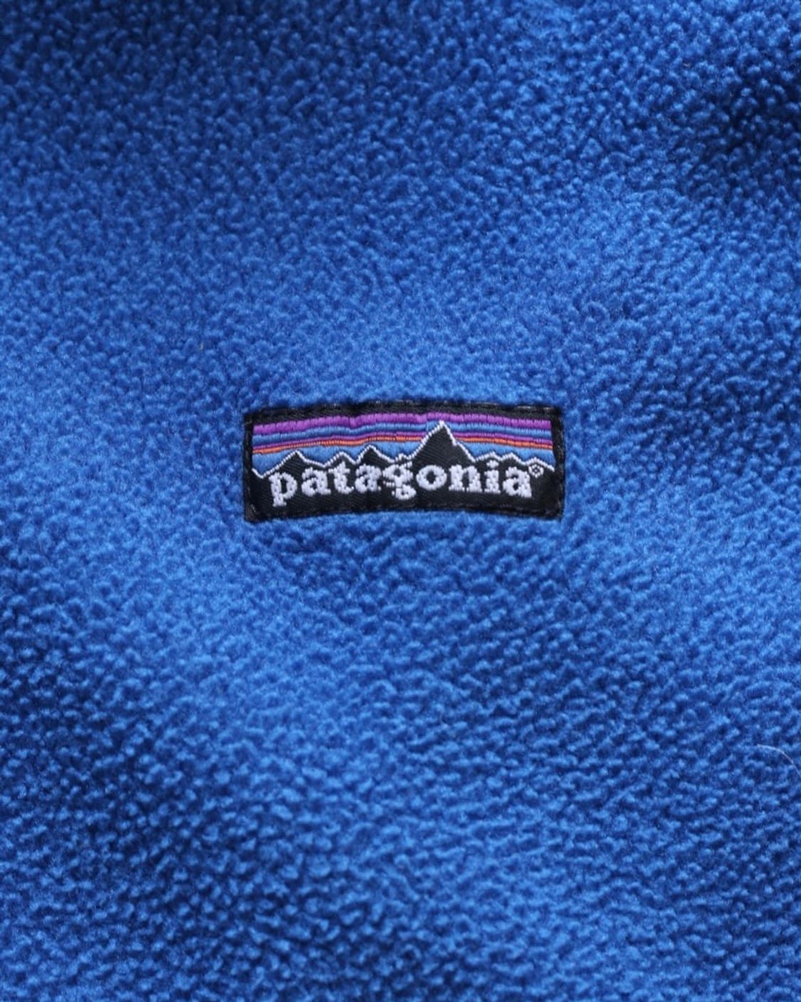 파타고니아 00s 마수피얼 신칠라 하프집업 플리스 블루 XL 상품이미지3