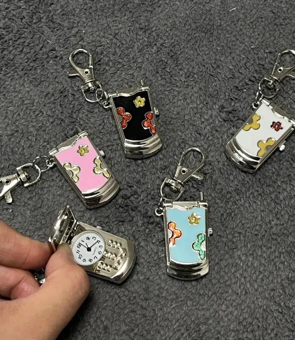 [새상품] 진짜시계키링 핸드폰키링 시계키링 상품이미지1