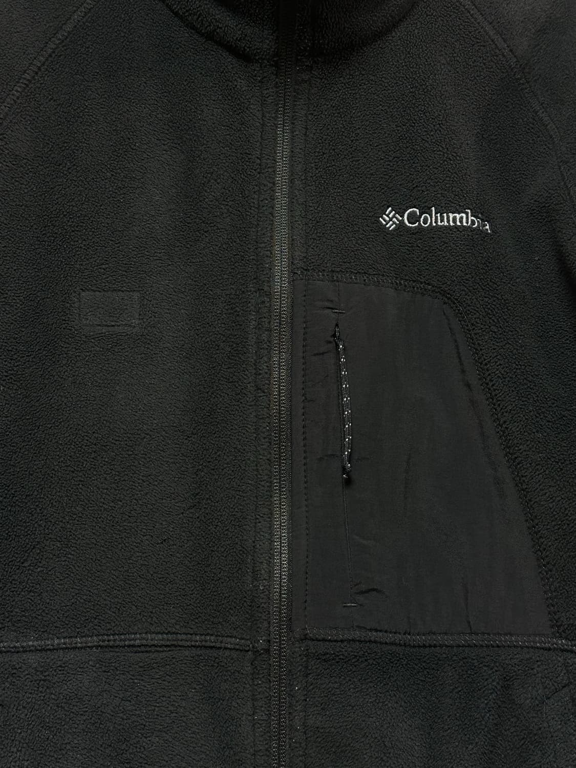 콜럼비아 블랙 플리스 집업 자켓 상품이미지2