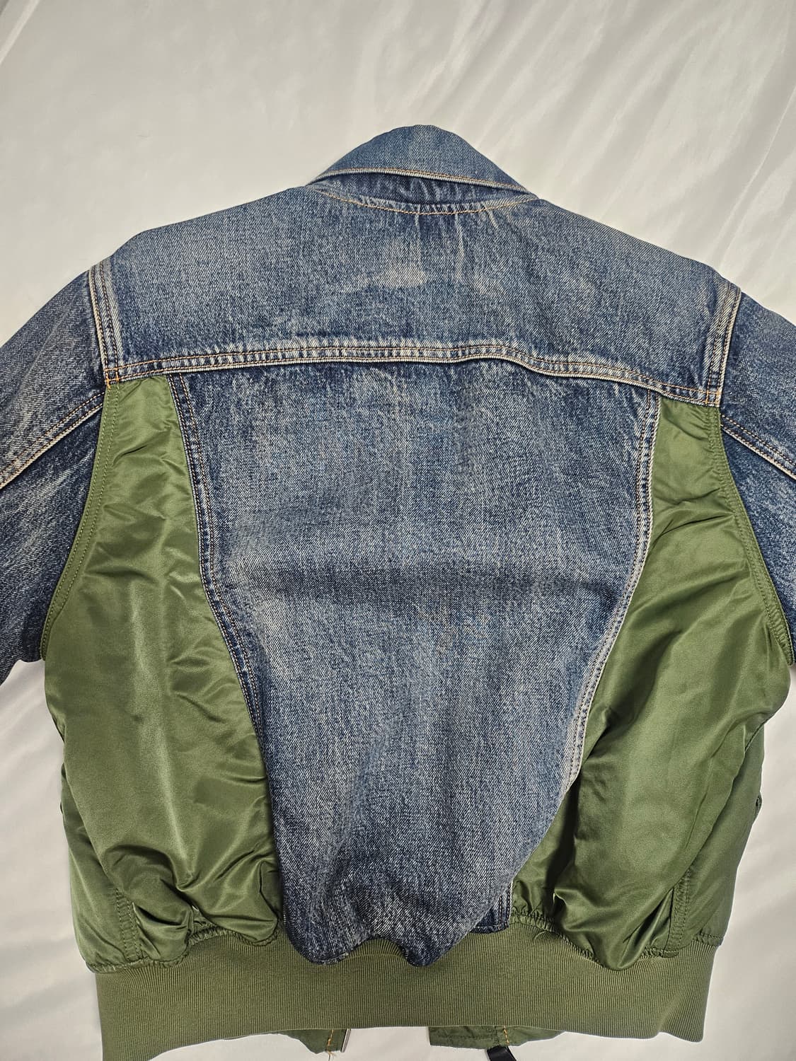 리바이스 사카이맛 MA-1 하이브리드 트러커 자켓 상품이미지2