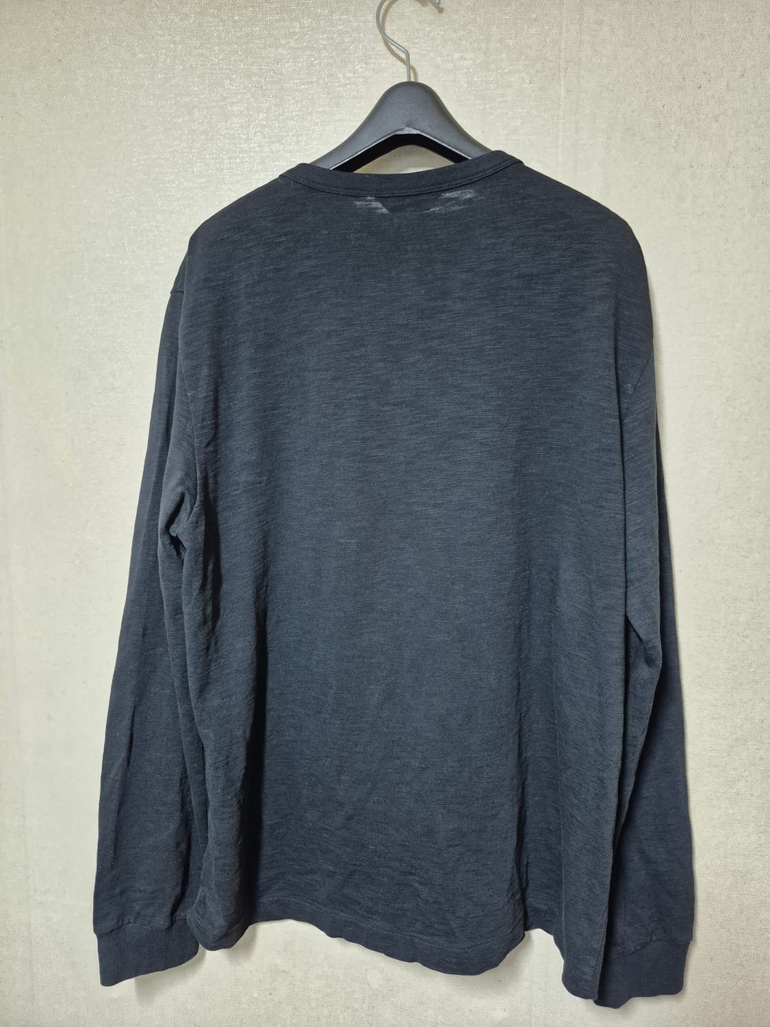 헤지스 슬럽 헨리넥 긴팔티 상품이미지3