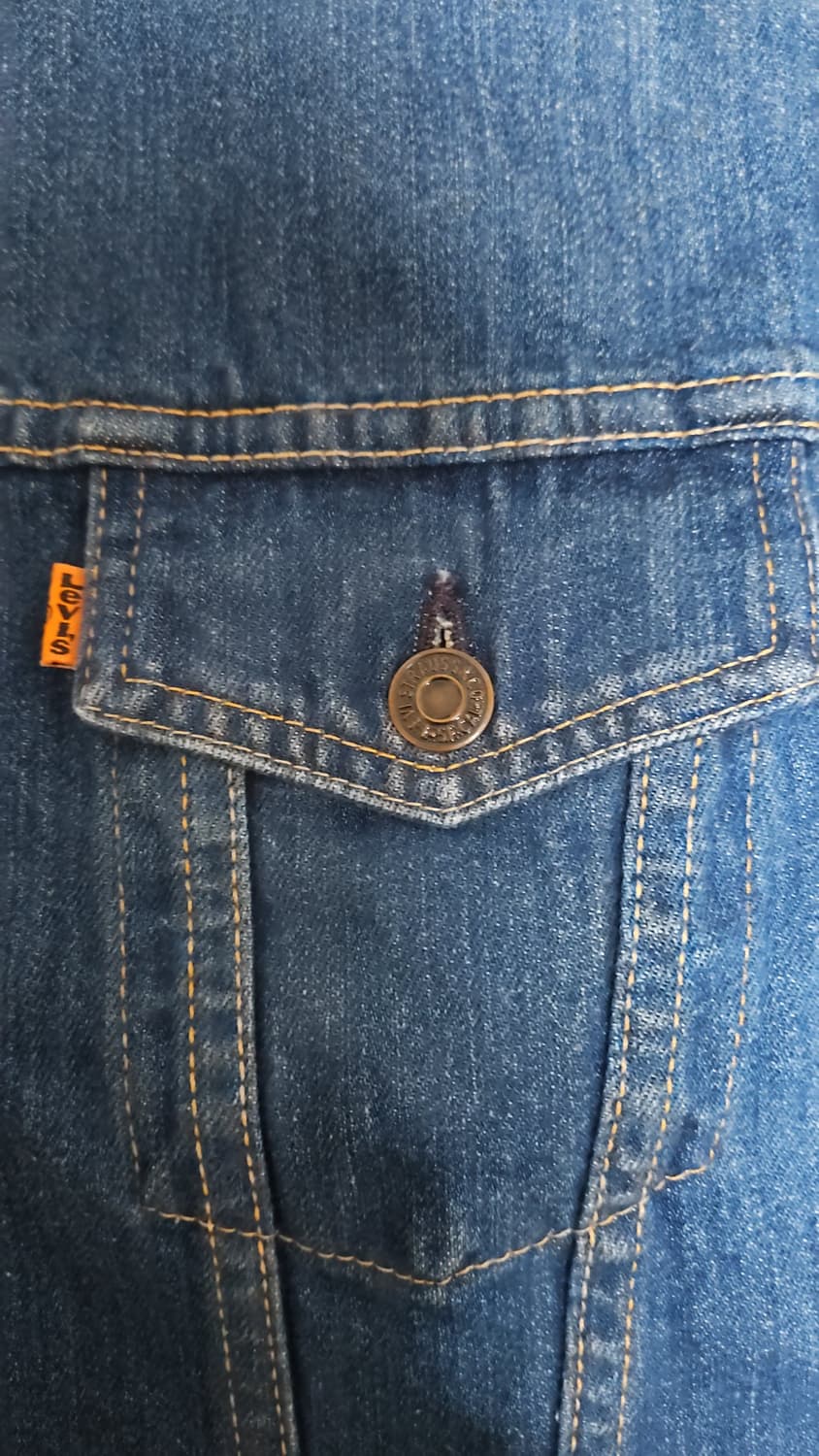 리바이스 LVC 1970's 타입3 트레커 자켓 38 S 상품이미지4