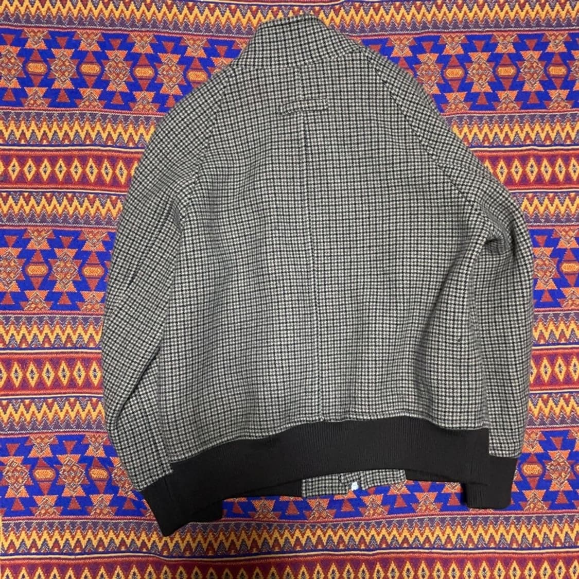 [100] 던스트 울 헤링턴 블루종 자켓 상품이미지2