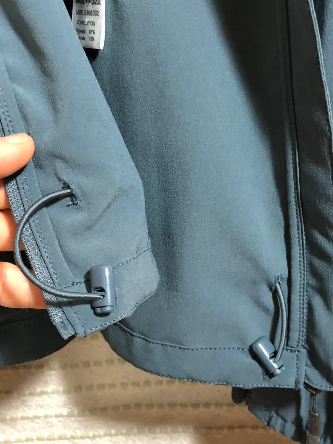 몽벨 빈티지 소프트쉘 바람막이 트레일러닝 등산 자켓 상품이미지6