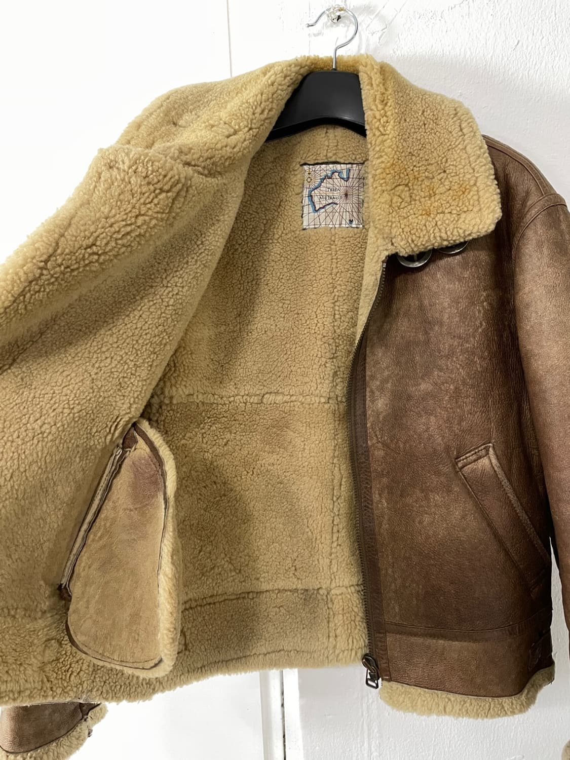 빈티지 Terra Australis B-3 무스탕 양가죽 자켓 상품이미지8