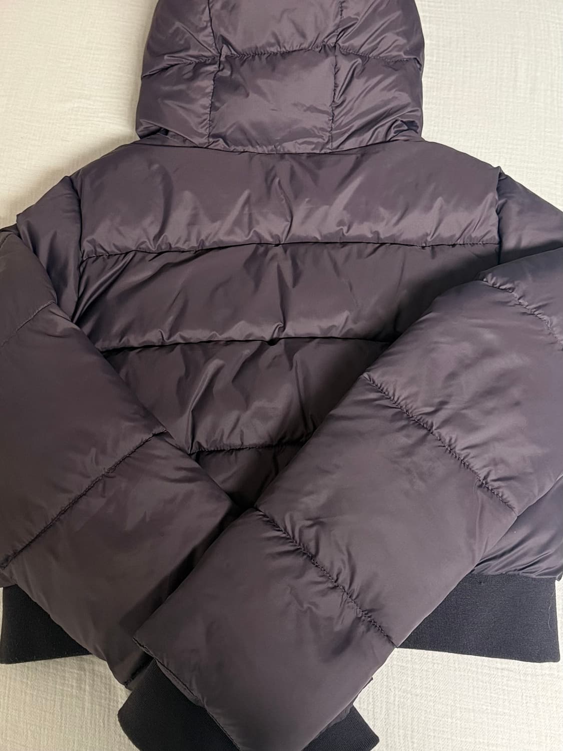 아키하라 테스트매커니즘 퍼플 패딩 M 상품이미지5