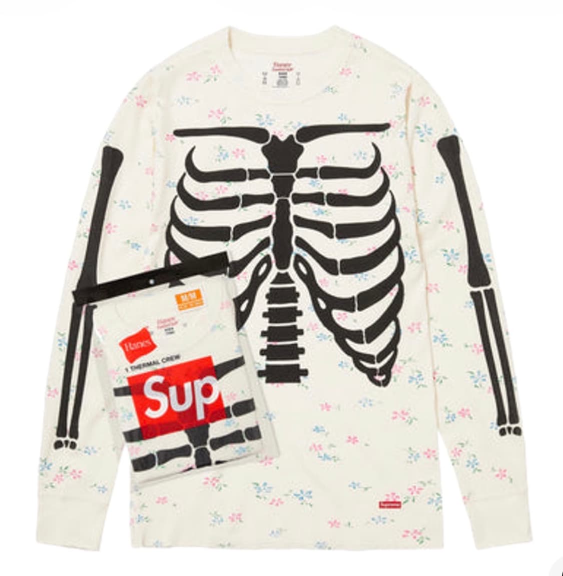 슈프림 헤인즈 써멀 플로랄 XL 상품이미지1