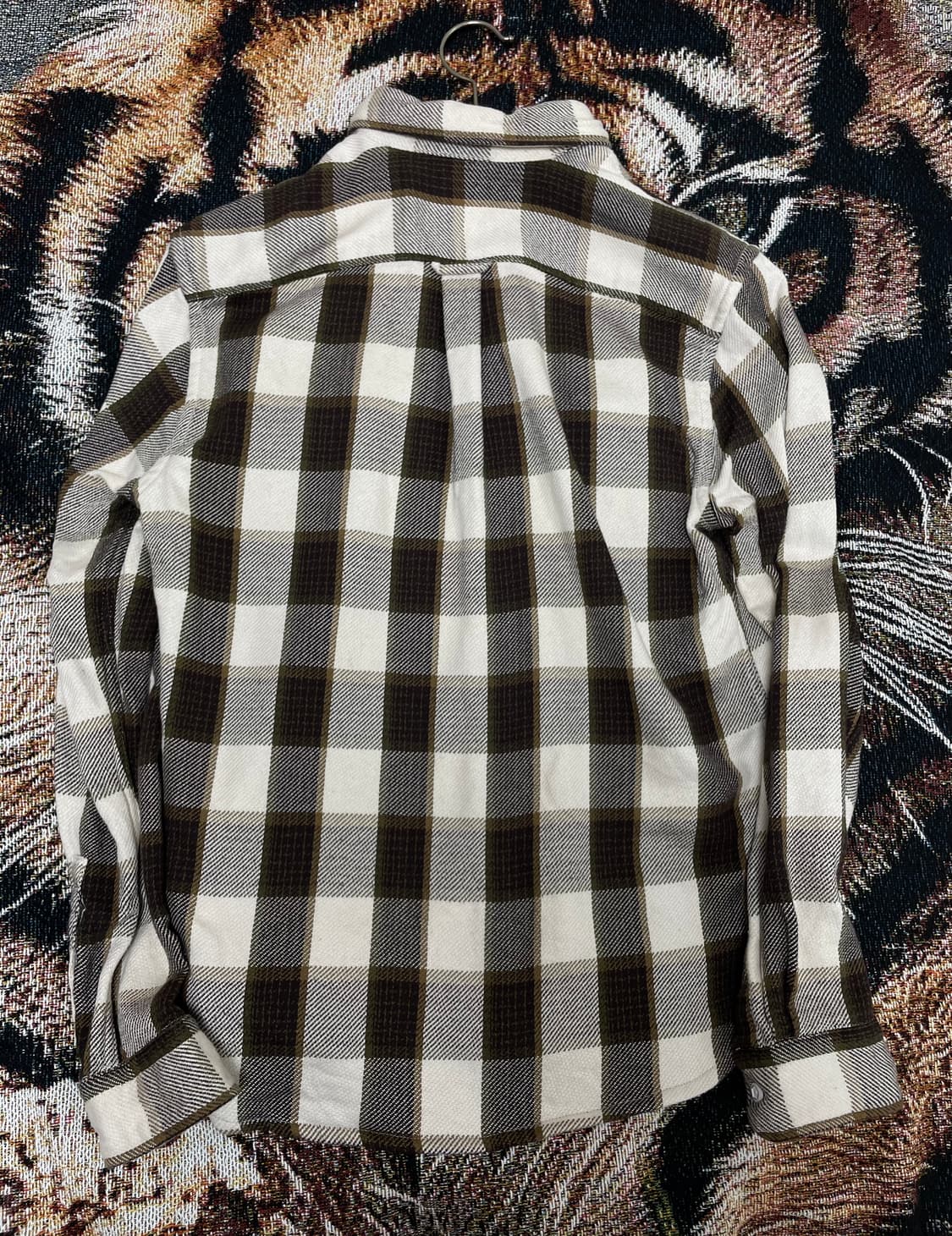(M) 리바이스 브라운 체크 플란넬 투포켓 셔츠 상품이미지3