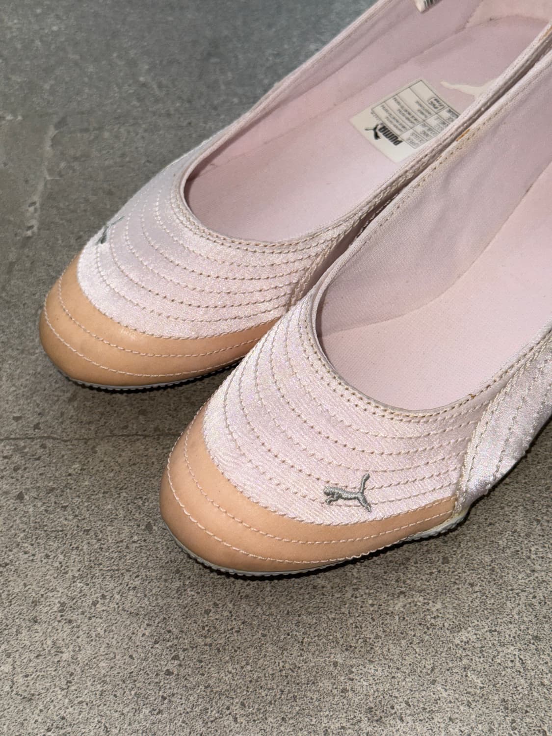 PUMA baby pink ballerina flat shoes 🩰 상품이미지7
