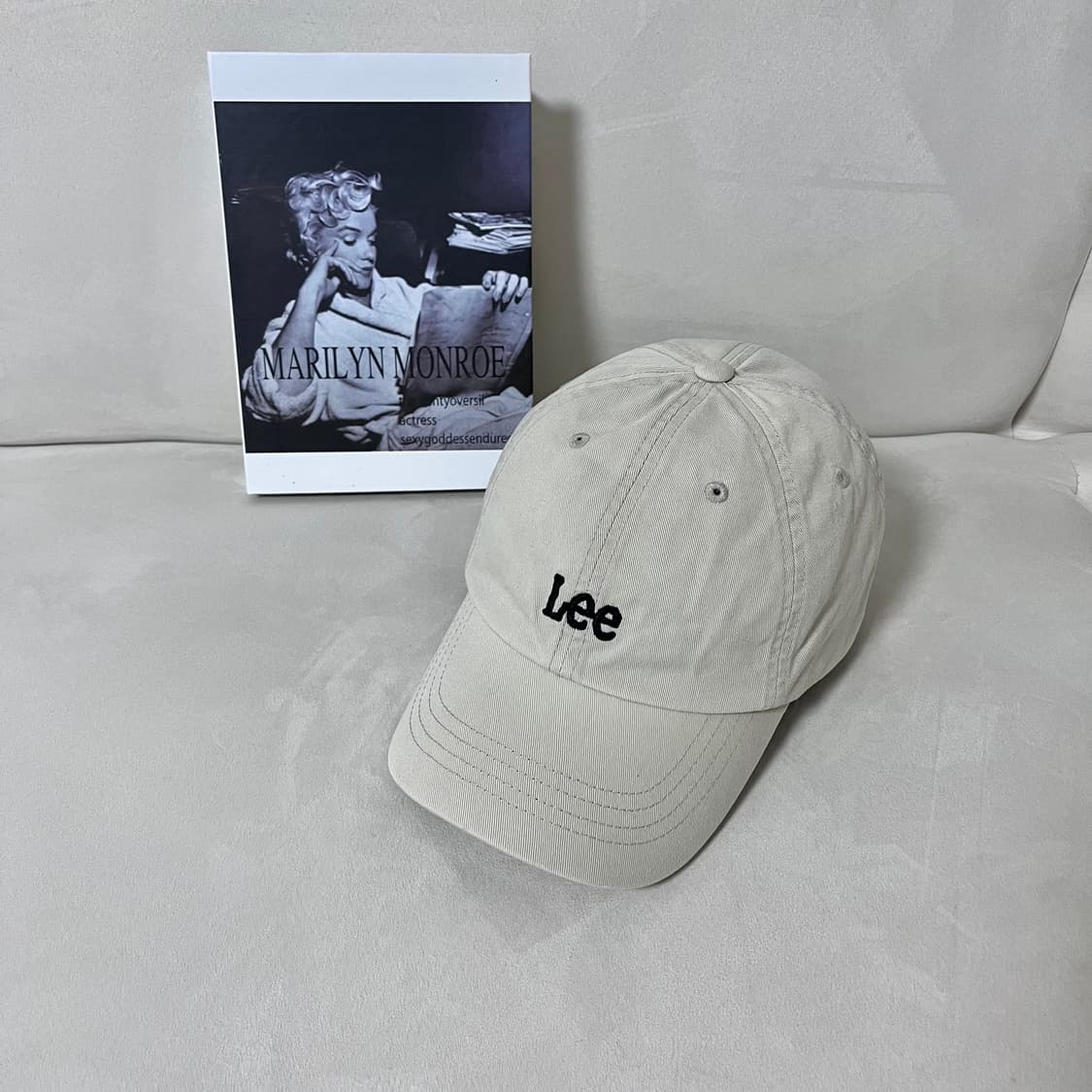 [정품] Lee 베이지 모자 상품이미지1