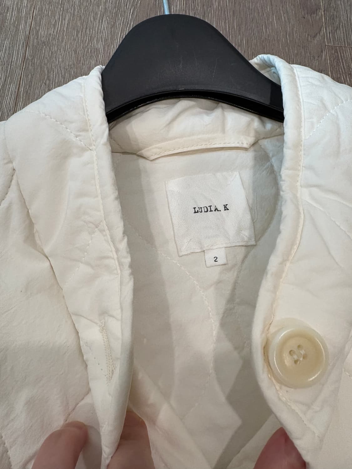 루디아k 퀼팅자켓 2사이즈 새상품 상품이미지8