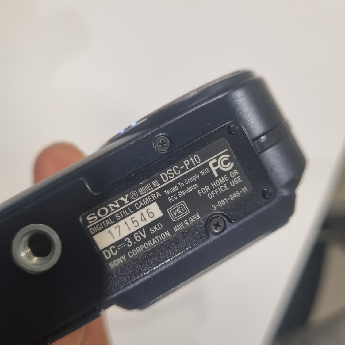 일본 소니 빈티지디카 dsc p10 바디블루컬러 간지짱 작례ok 니콘  상품이미지5