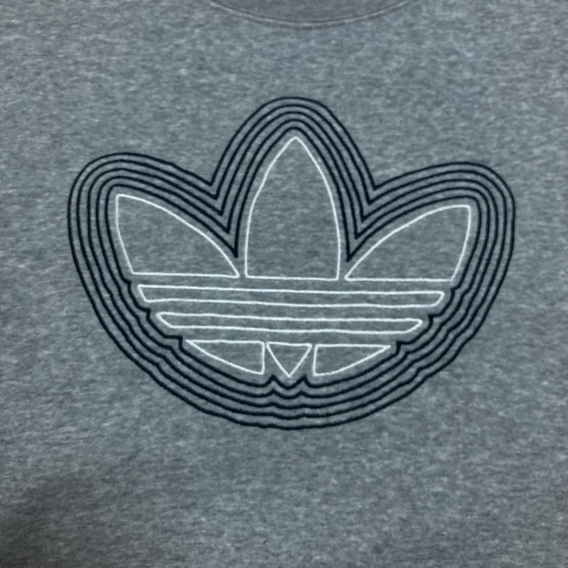아디다스 오리지날 빅로고 그레이 맨투맨 상품이미지2