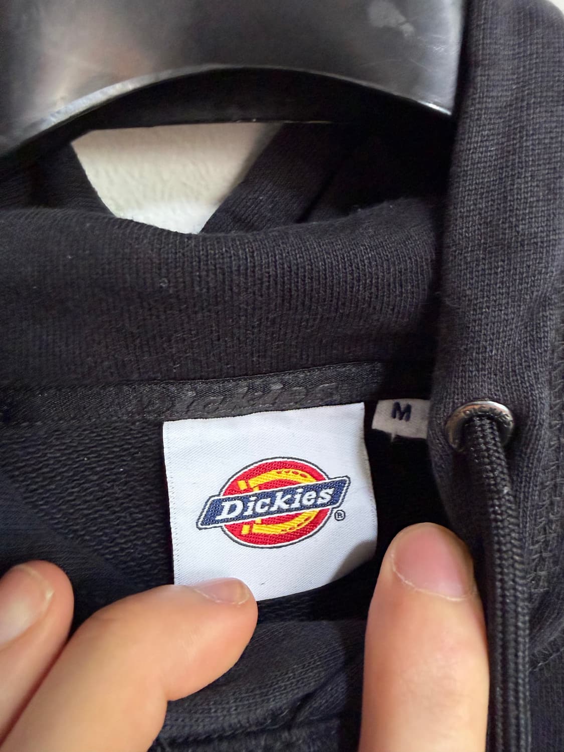 빈티지 디키즈 검정 후드티 M 상품이미지4