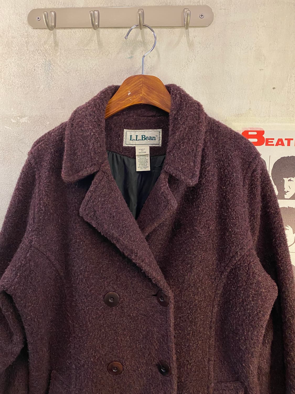 L.L.Bean 울 더블 코트 상품이미지1