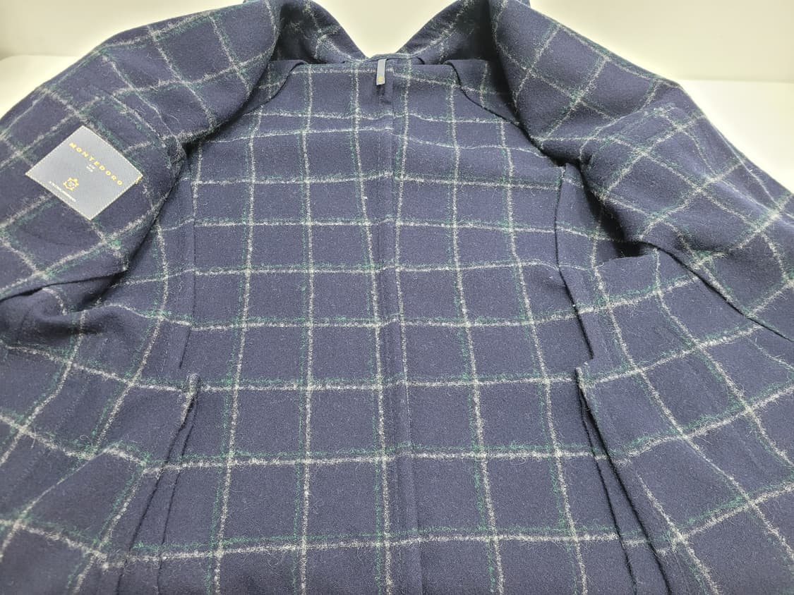 MONTEDORO 몬테도로 울 체크 자켓 / 남 50 (추천 100)  상품이미지7