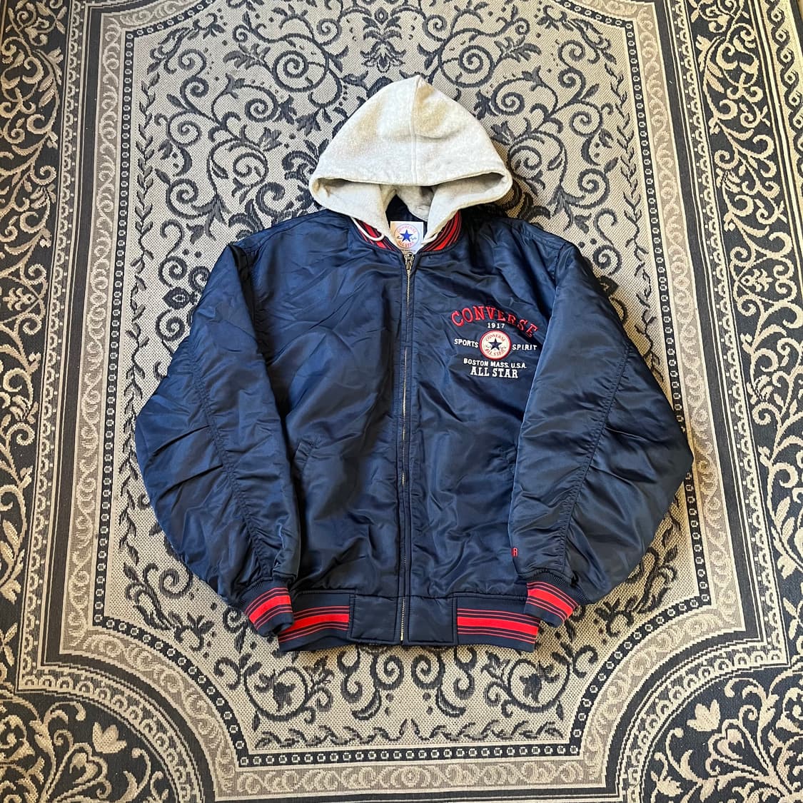 2L 90s 컨버스 올스타 바시티 자켓/W2304 상품이미지1