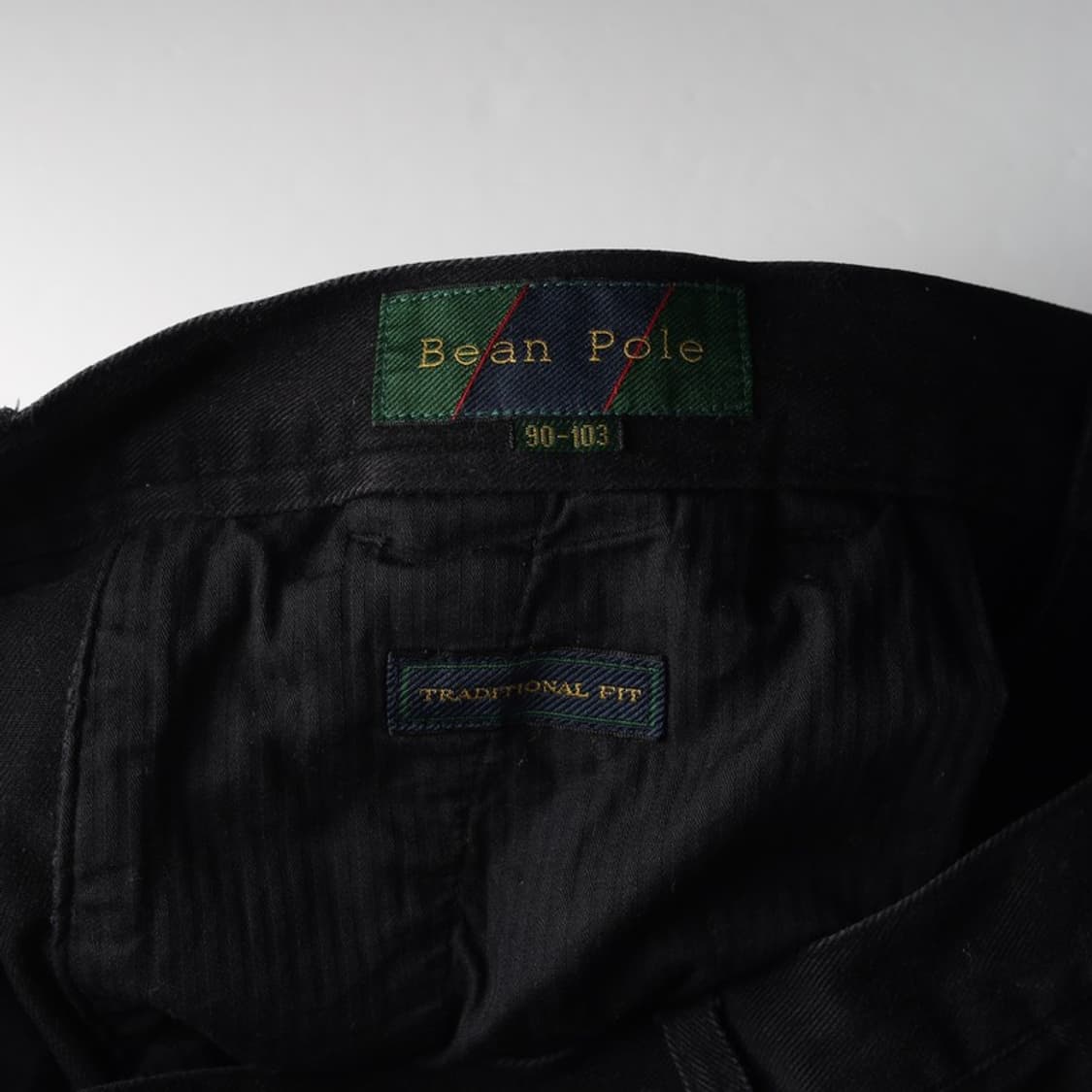 빈폴 클래식 투턱 블랙 트레디셔널 슬랙스 상품이미지6