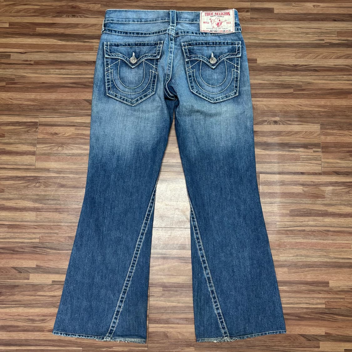 미제 og 트루 릴리전 릴리젼 조이 빅 티 플레어 부츠컷 데님 팬츠 34 상품이미지2
