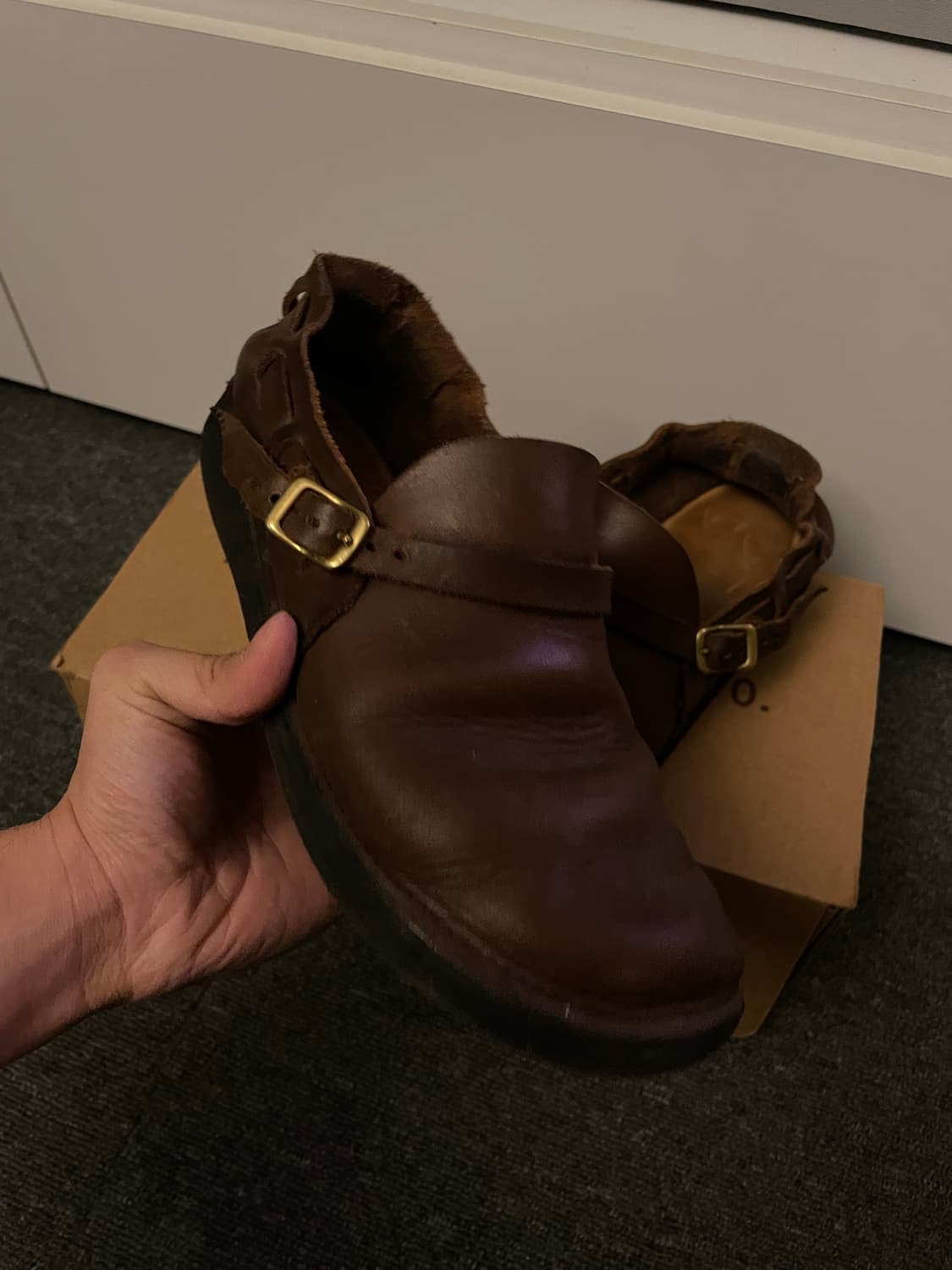 [265] 오로라슈즈 미들잉글리쉬 브라운 상품이미지3