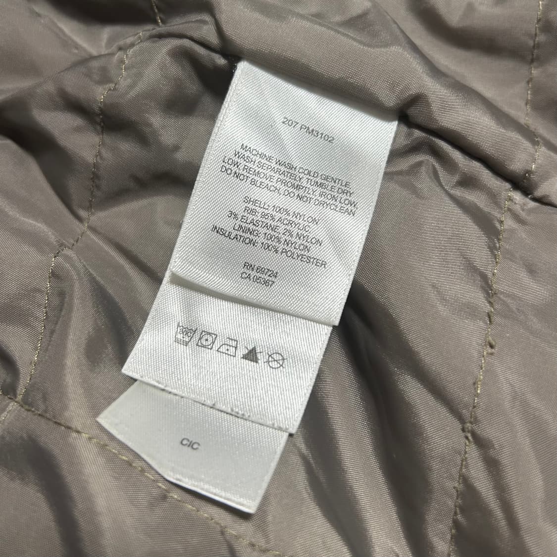 [L] Columbia 컬럼비아 카모 패턴 누빔 후드집업 점퍼 상품이미지7