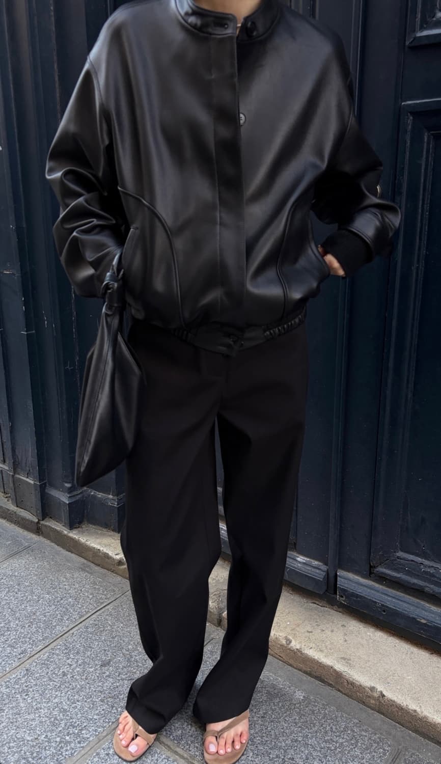 수아마르 모른 레더자켓 스몰 새상품 상품이미지5