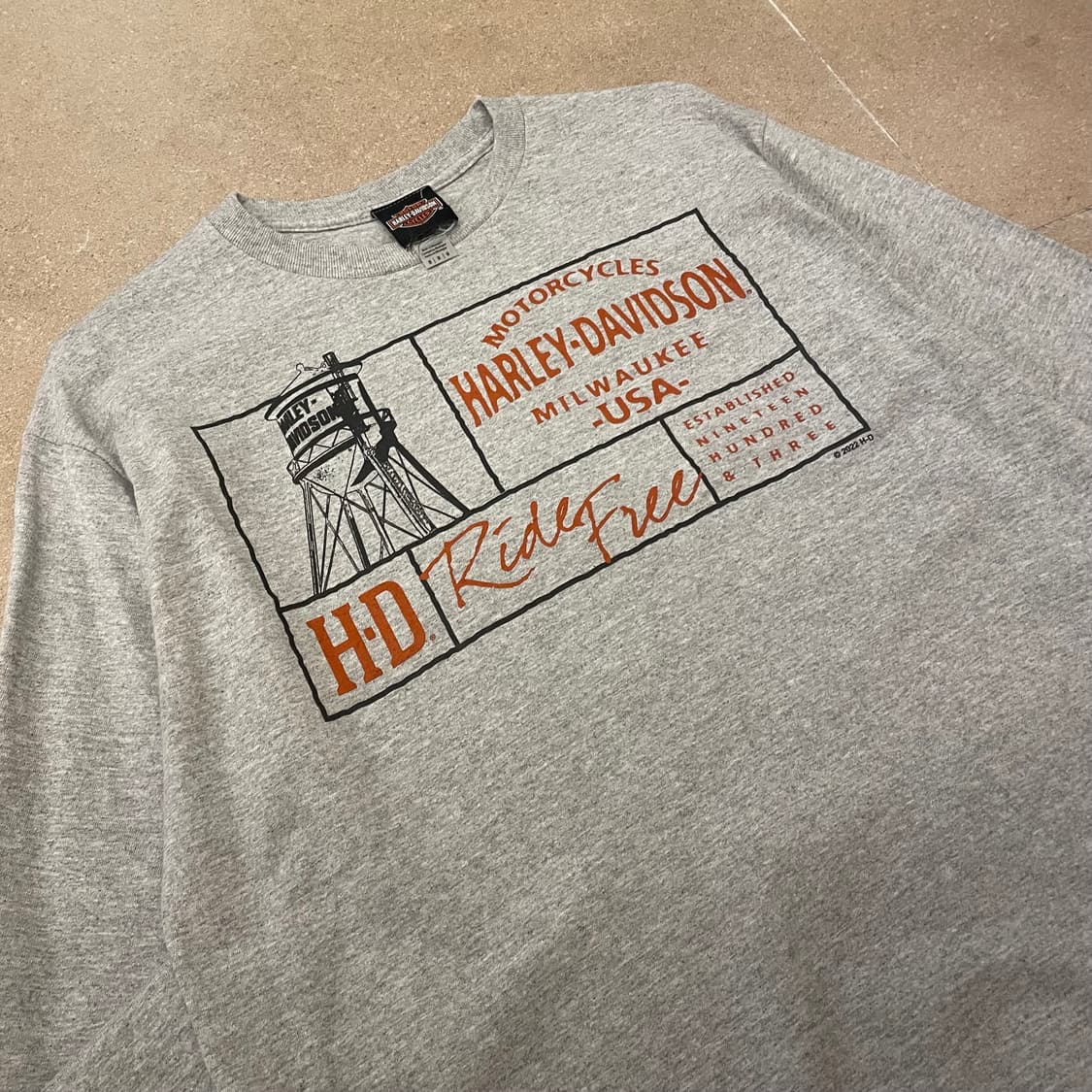 할리데이비슨 롱슬리브 상품이미지2