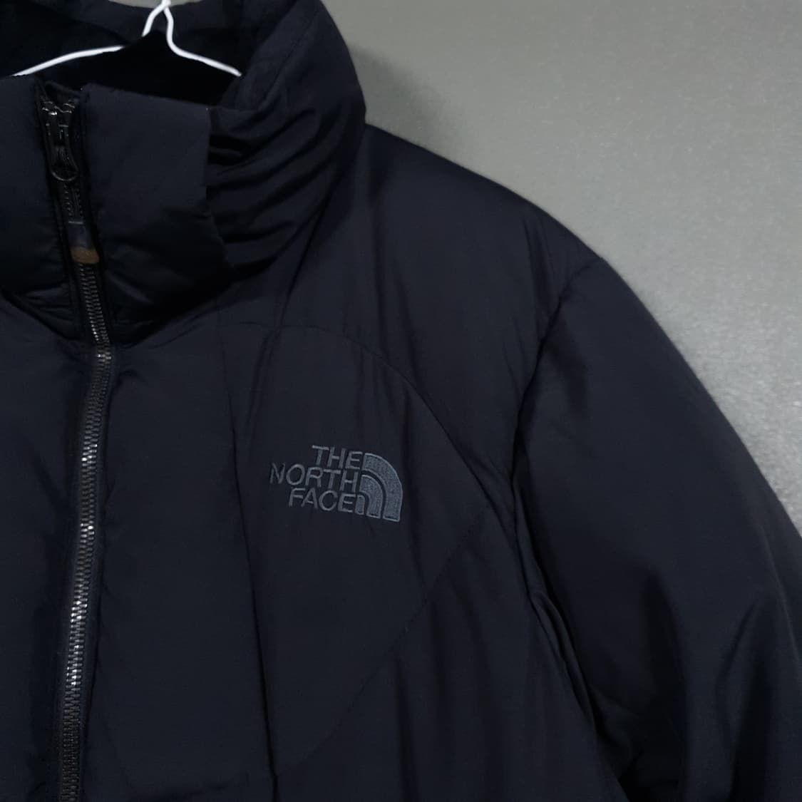 100 (L) 노스페이스 포카라 덕다운 패딩 점퍼 자켓 블랙 상품이미지3