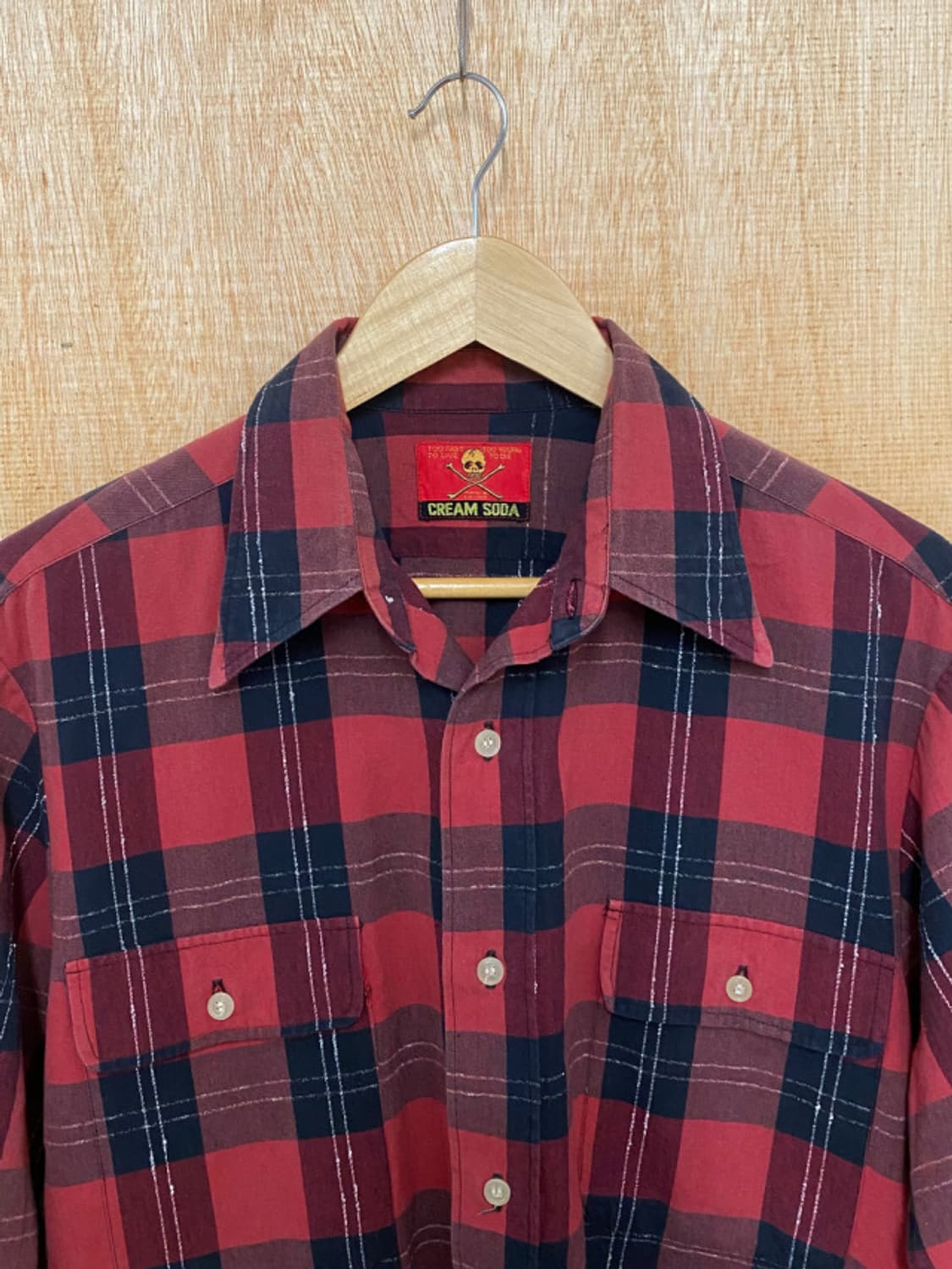 CREAM SODA check shirts 크림소다 체크 셔츠 상품이미지6