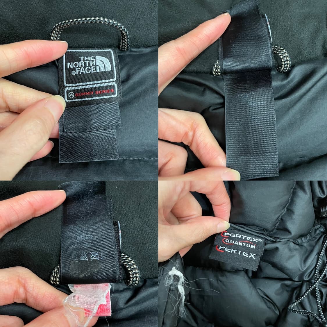 노스페이스 800 퍼텍스 퀀텀 써밋 다운 패딩 자켓 블랙 상품이미지8