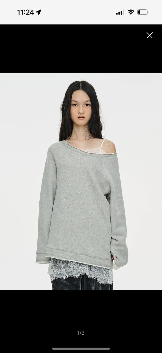 세릭 베이직 스웻 탑 새상품 상품이미지1