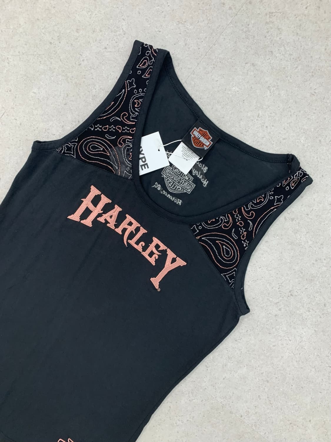 Harley Davidson 할리데이비슨 로고 나시 상품이미지2