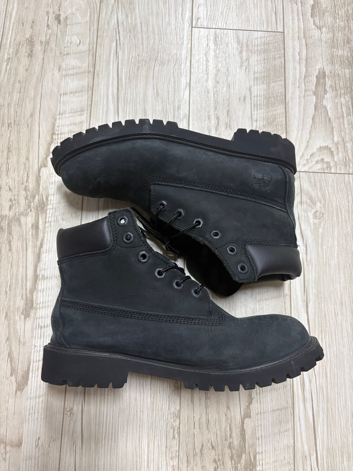 팀버랜드 6인치 워커 부츠 245 블랙 상품이미지3