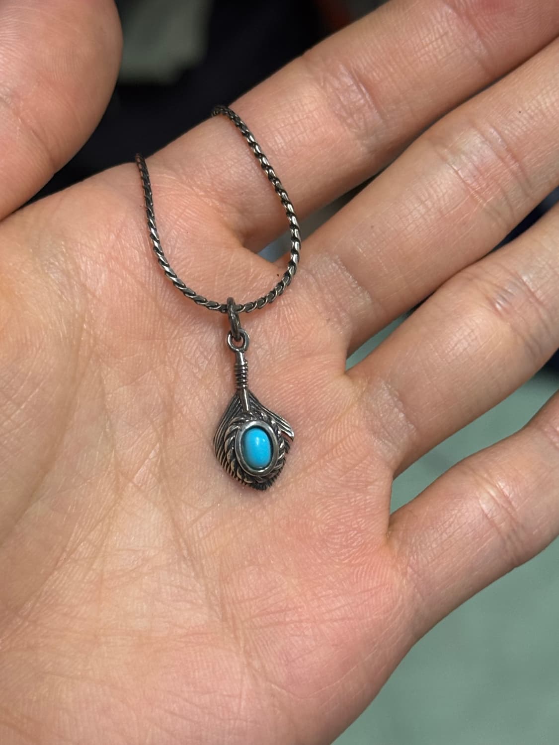 애끼 실버 목걸이 상품이미지1