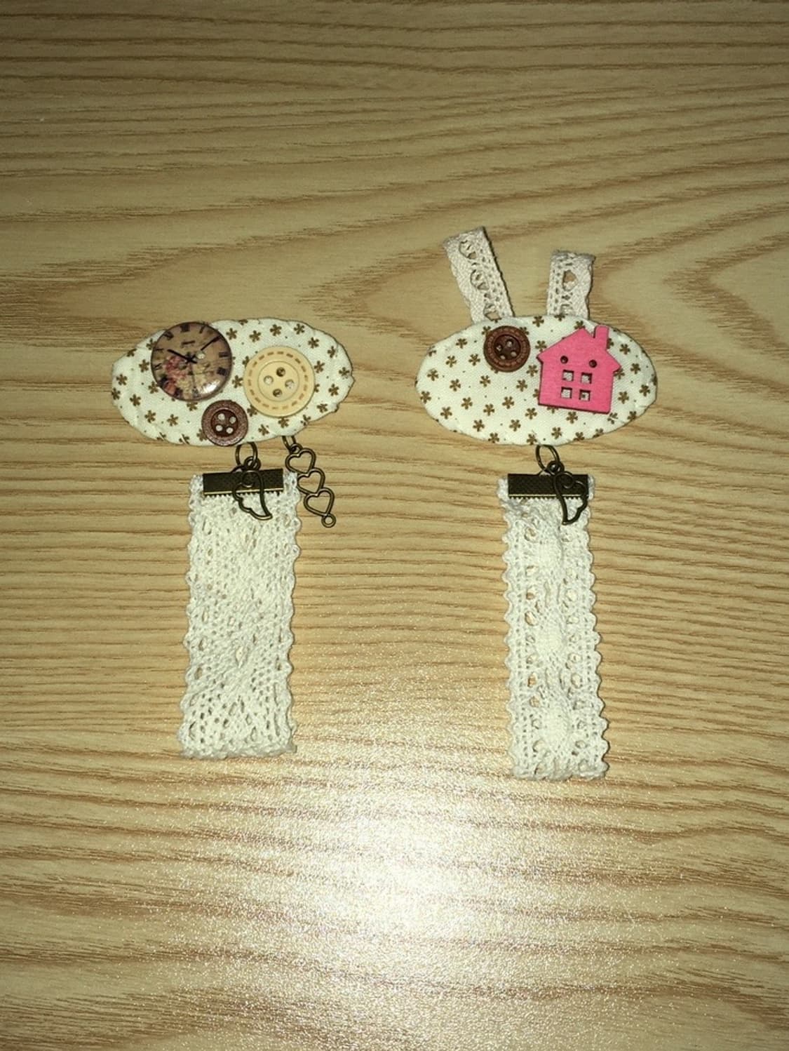 핸드메이드 버니하우스 패브릭 뱃지 상품이미지2