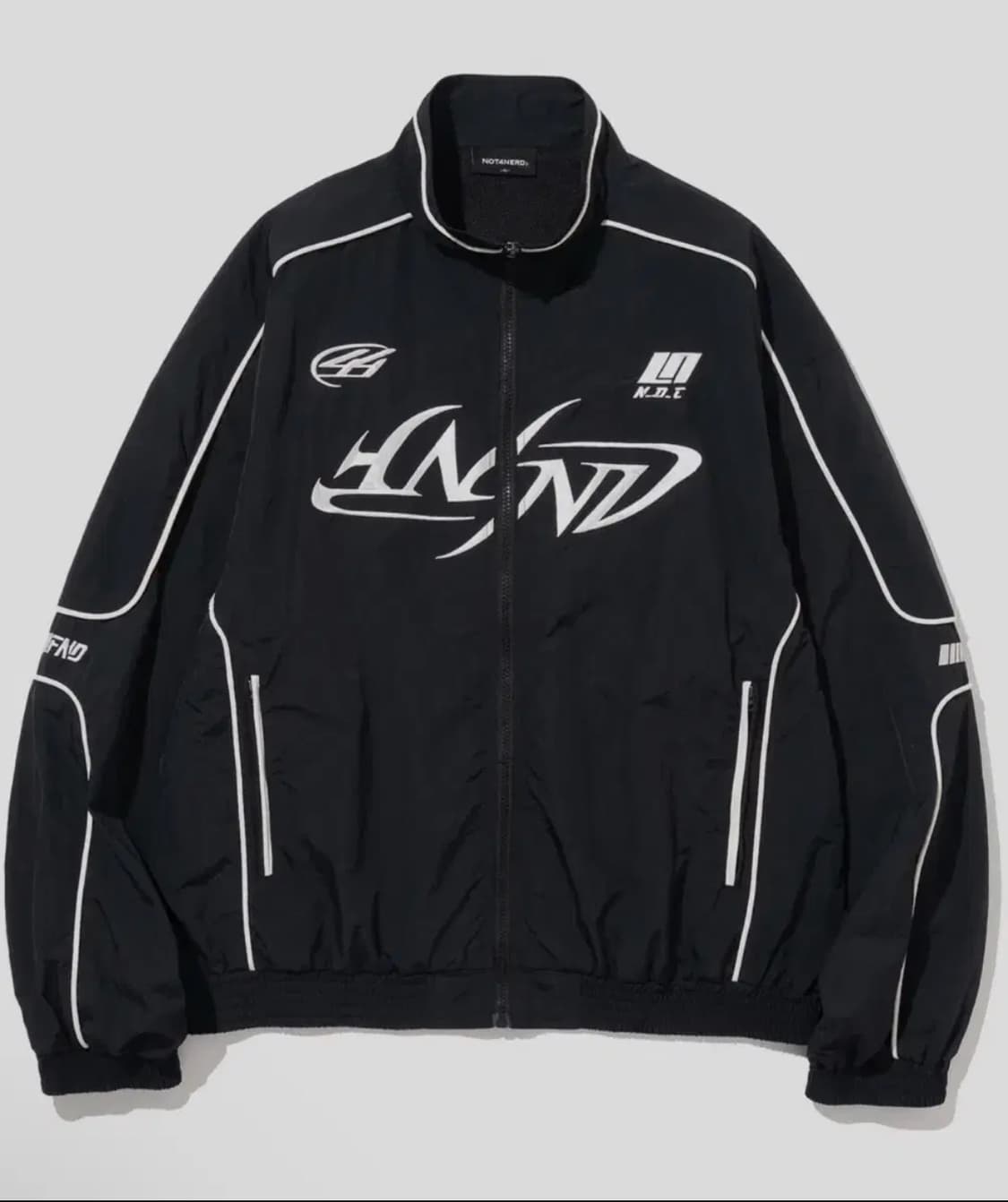 낫포너드 레이싱 자켓 블랙 XL 상품이미지2