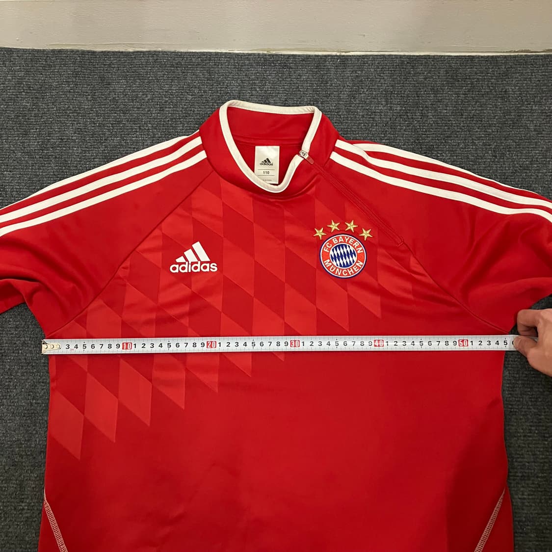 N3 아디다스 바이에르뮌헨 반집업 롱슬리브 맨투맨 상품이미지5