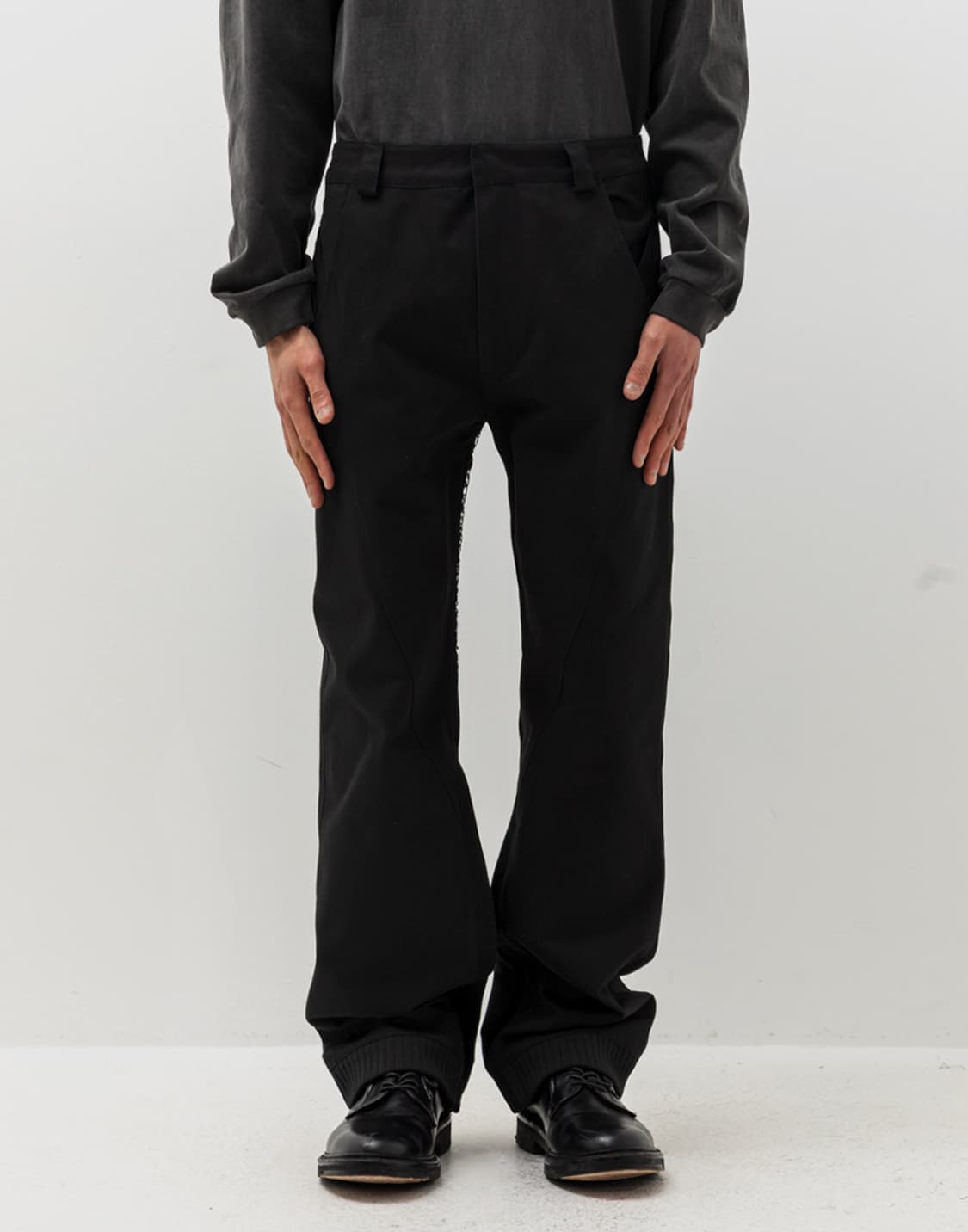 엑슬림 EP.3 02 TROUSERS BLACK 상품이미지4