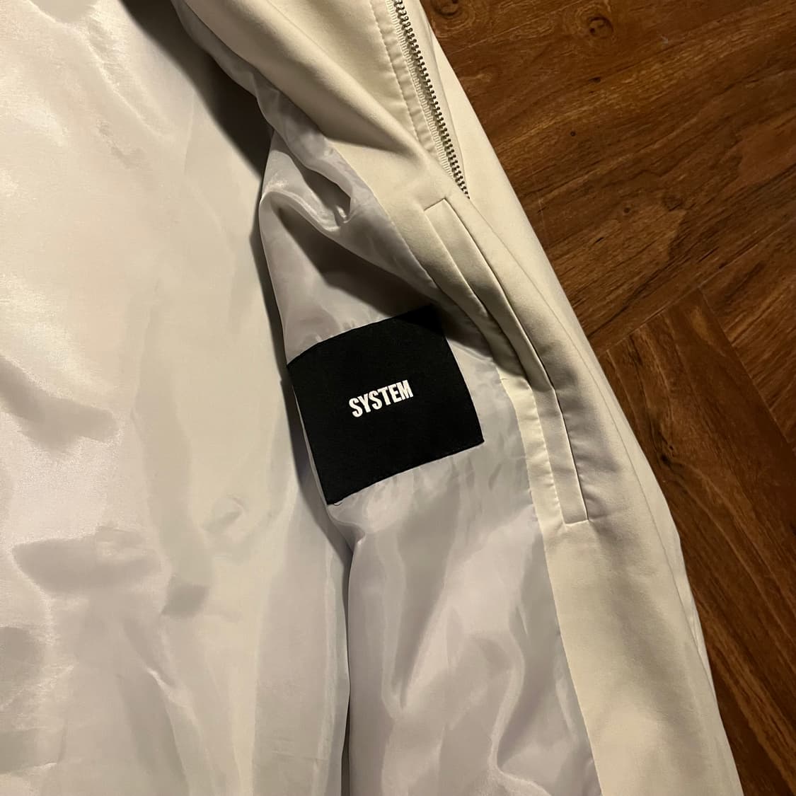 시스템옴므 백 프린팅 블루종 상품이미지4