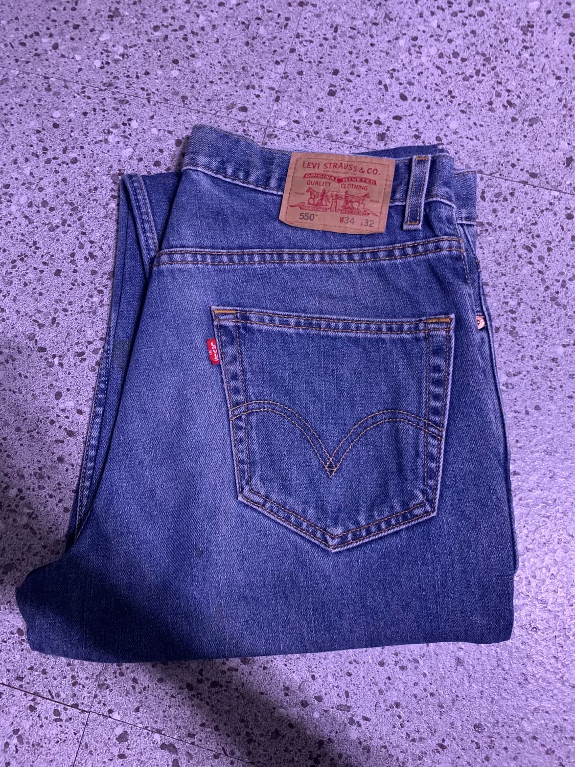 00s 리바이스 550 34x32 상품이미지4