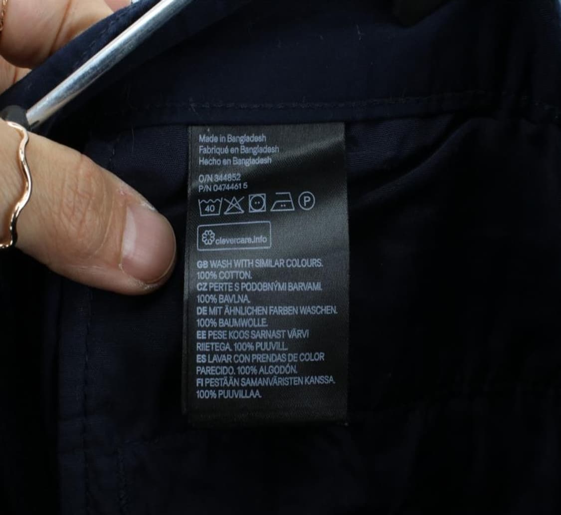 H&M 흐앤므 하프팬츠/반바지 34인치(네이비) 상품이미지5