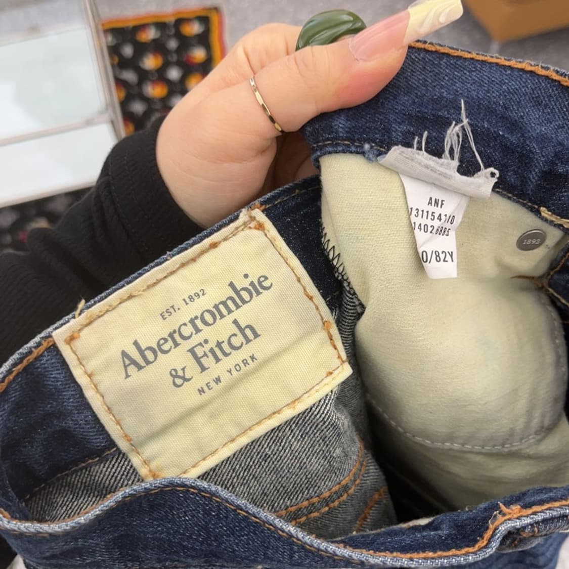 아베크롬비 올드스쿨 빈티지 캐주얼 데님팬츠 30인치 C08066 상품이미지6