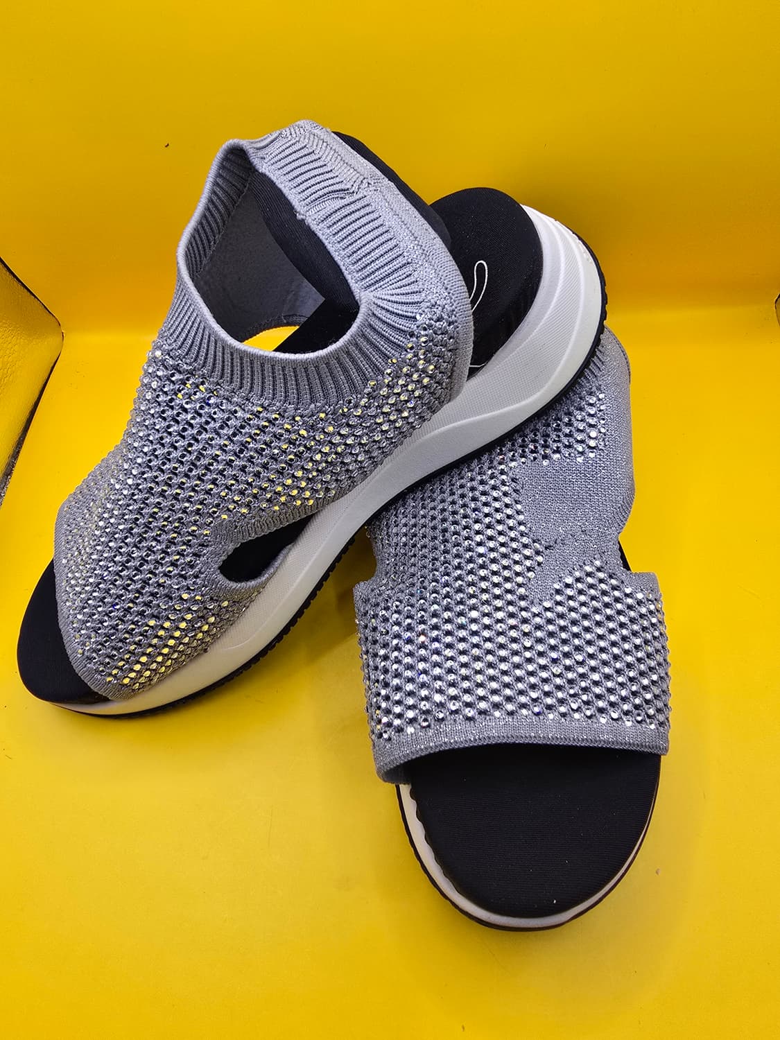 스타카토 니트 비즈 샌들 (235) 상품이미지1