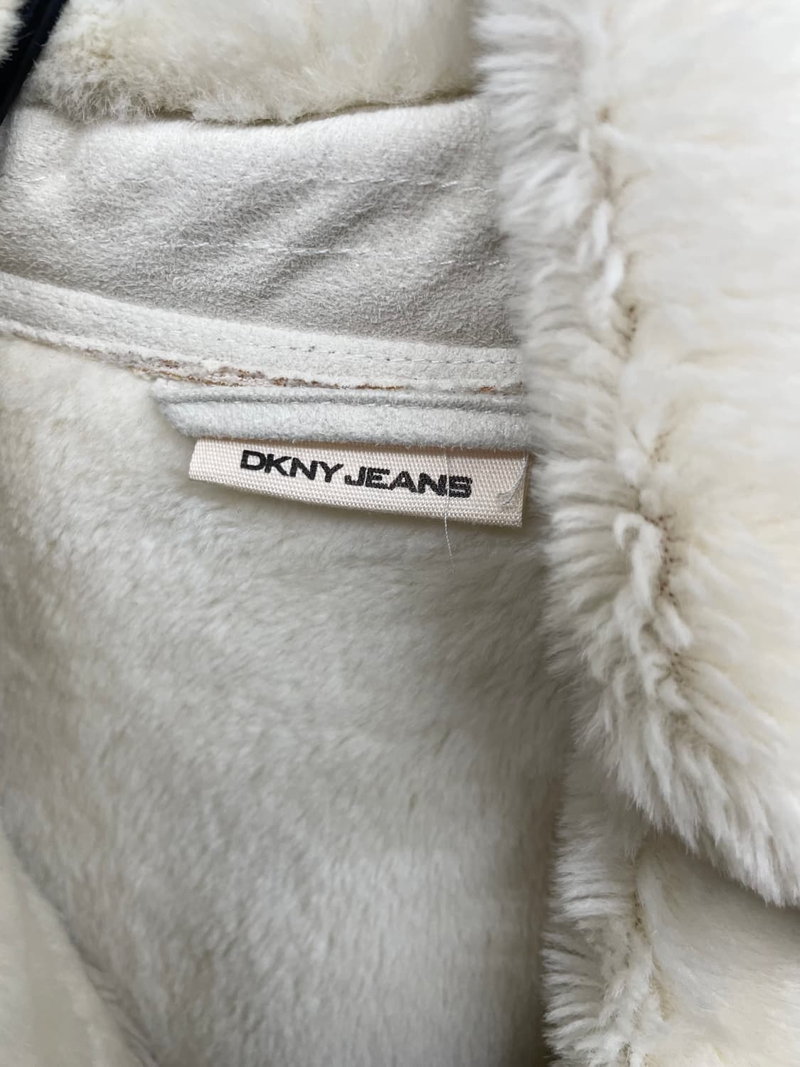  dkny 윈터페어리 아이보리 무스탕 상품이미지8