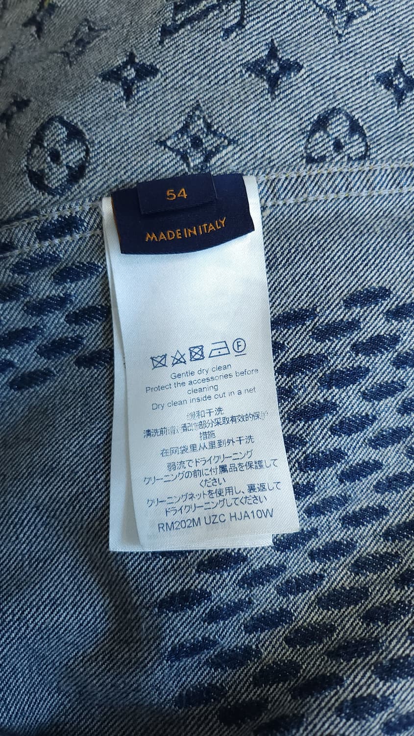 [54] 루이비통 니고 모노그램 연청 데님 트러커 상품이미지7