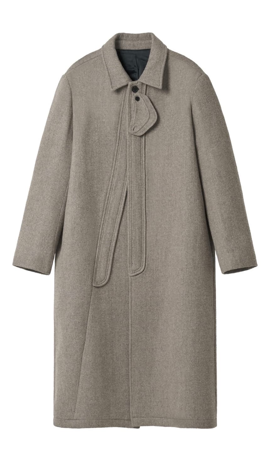 [M] Stu 25fw 더블포켓코트 베이지 정가이하 상품이미지3